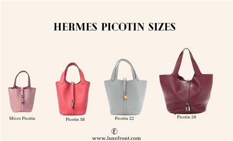 hermes picotin price|Hermes picotin size chart.